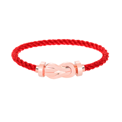 [Angela Jewellery]CHANCE LARGE 8 FIGURE BUCKLE NO DIAMOND BRACELET ROSE GOLD