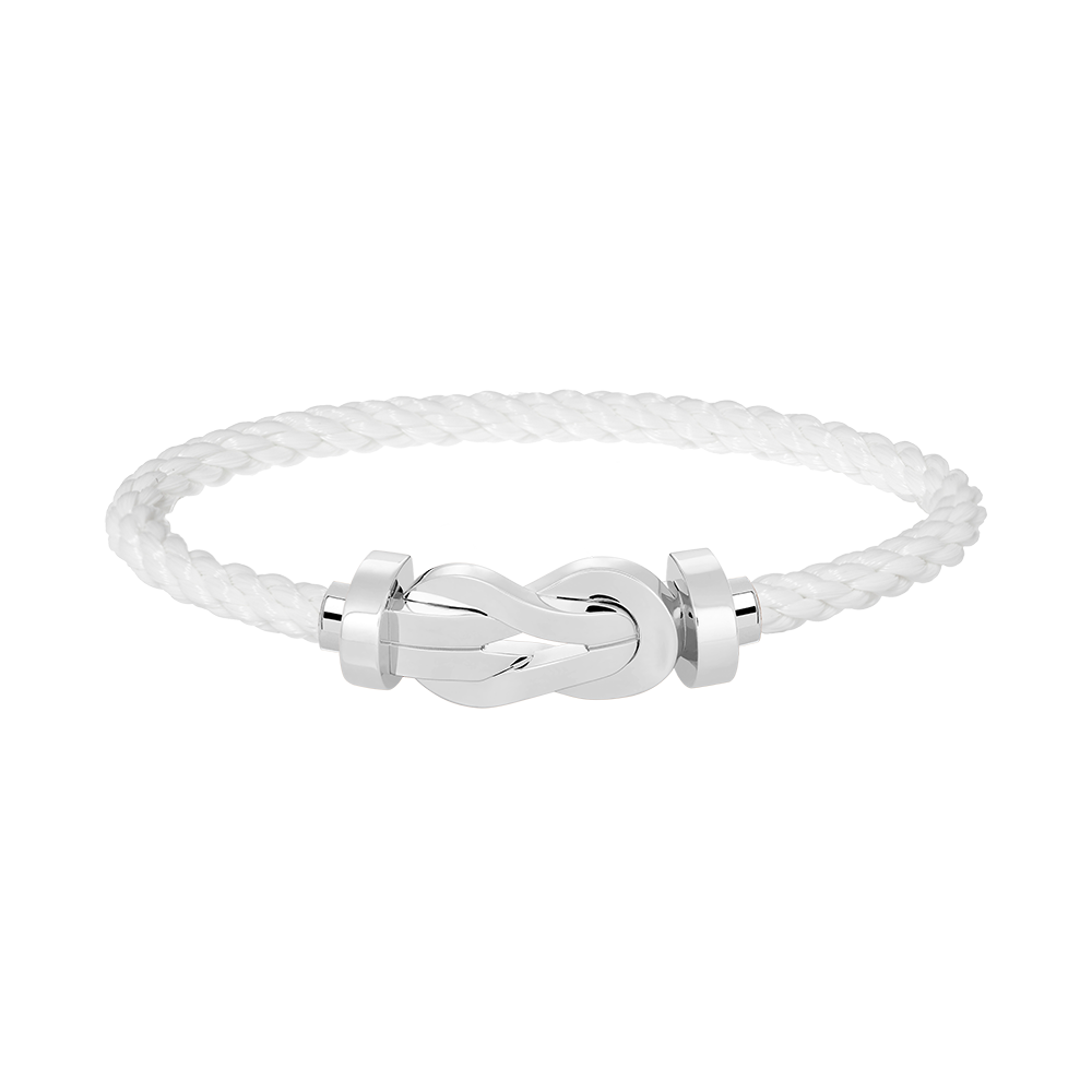 [Angela Jewellery]CHANCE LARGE 8 FIGURE BUCKLE NO DIAMOND BRACELET SILVER