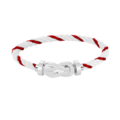 [Angela Jewellery]CHANCE LARGE 8 FIGURE BUCKLE NO DIAMOND BRACELET SILVER