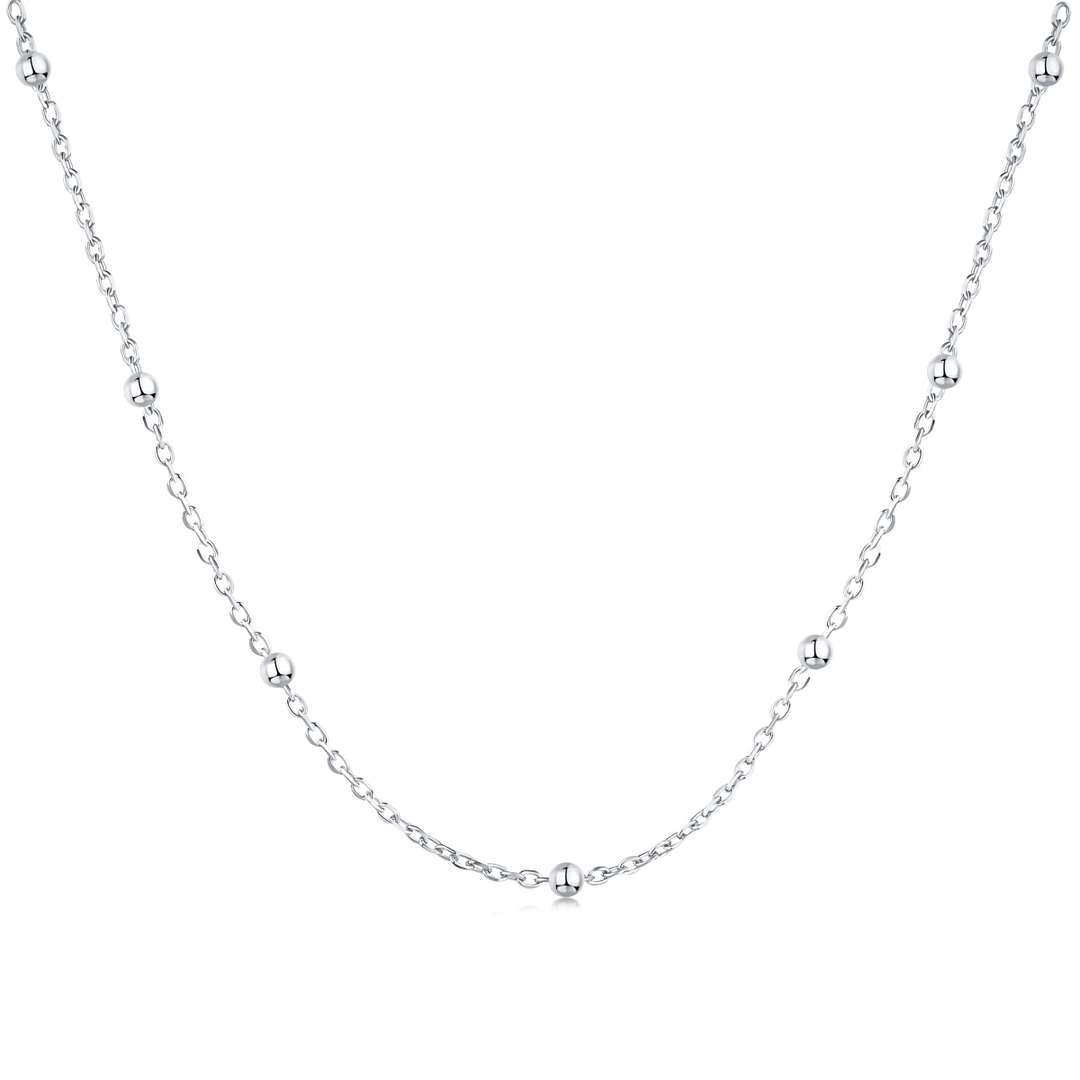 Angela Jewelry]Small Bead Clavicle Chain Simple Necklace