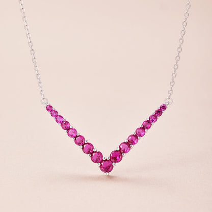 Angela Jewelry]Ornate Round Cut Necklace