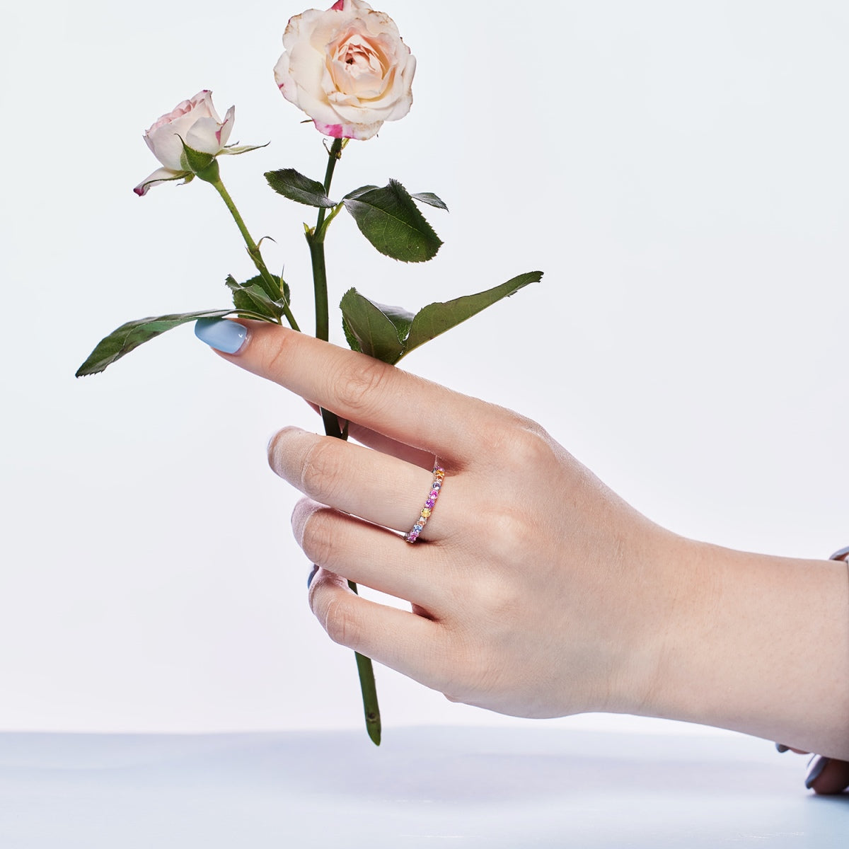 Angela Jewelry]Dazzling Resplendent Round Cut Party Ring