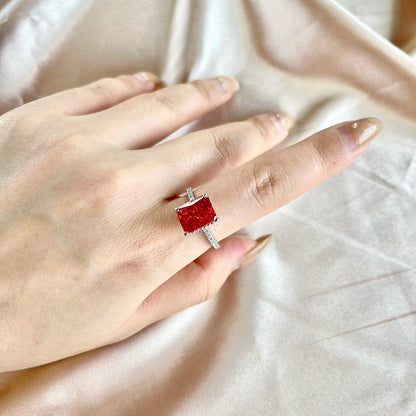 Angela Jewelry]4.0 Carat Luxurious Engagement Ring