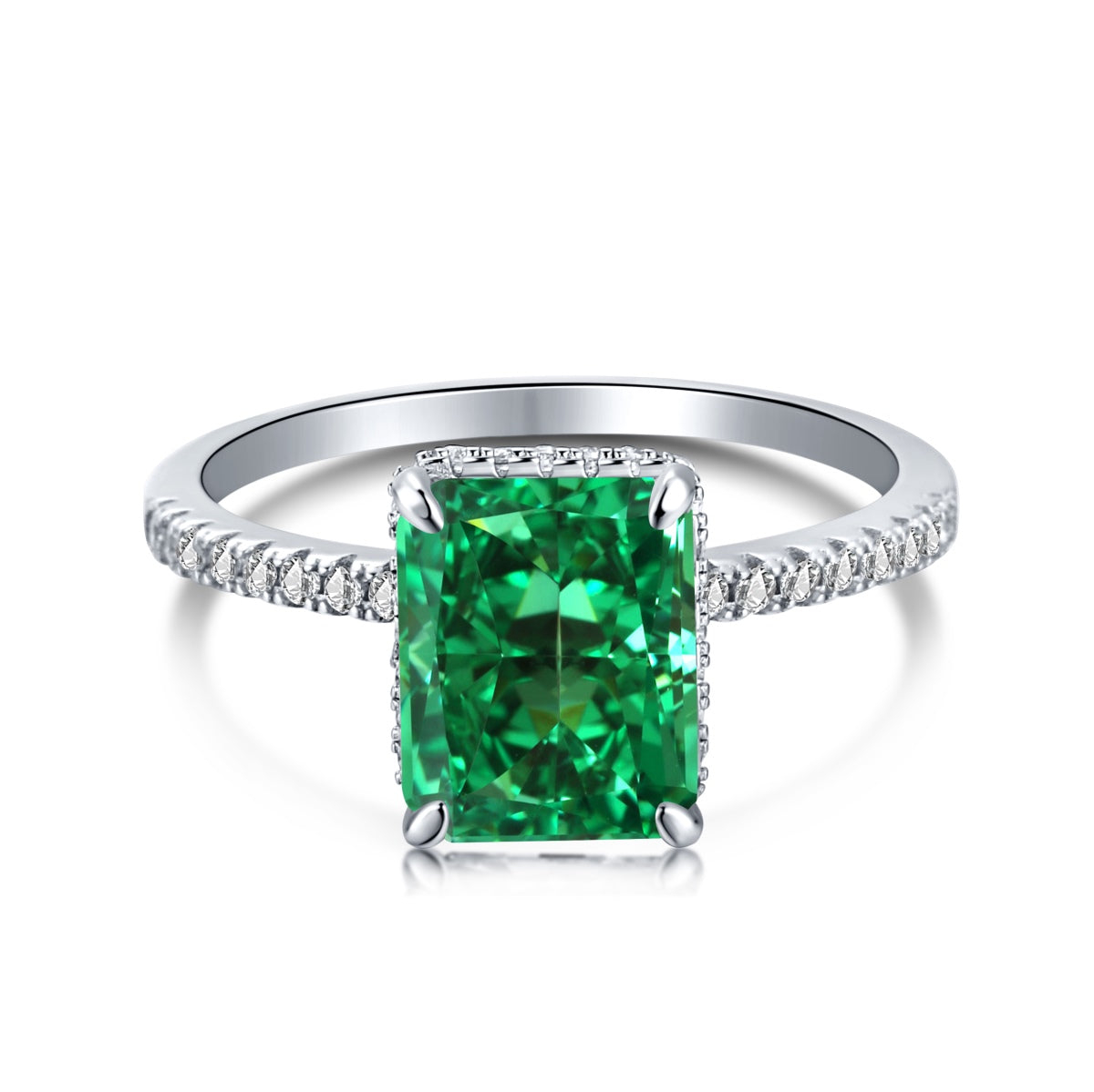 Angela Jewelry]4.0 Carat Luxurious Engagement Ring