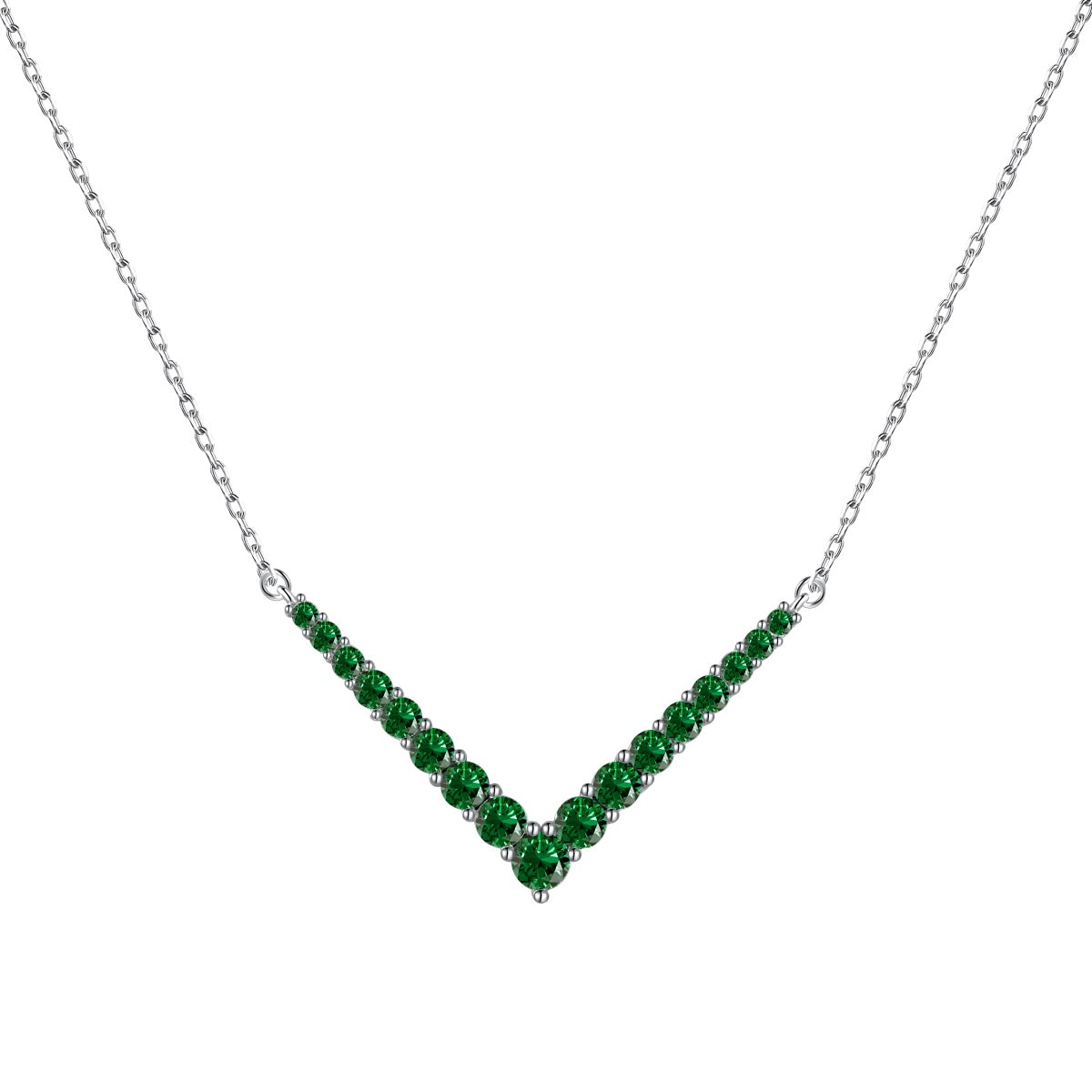Angela Jewelry]Ornate Round Cut Necklace