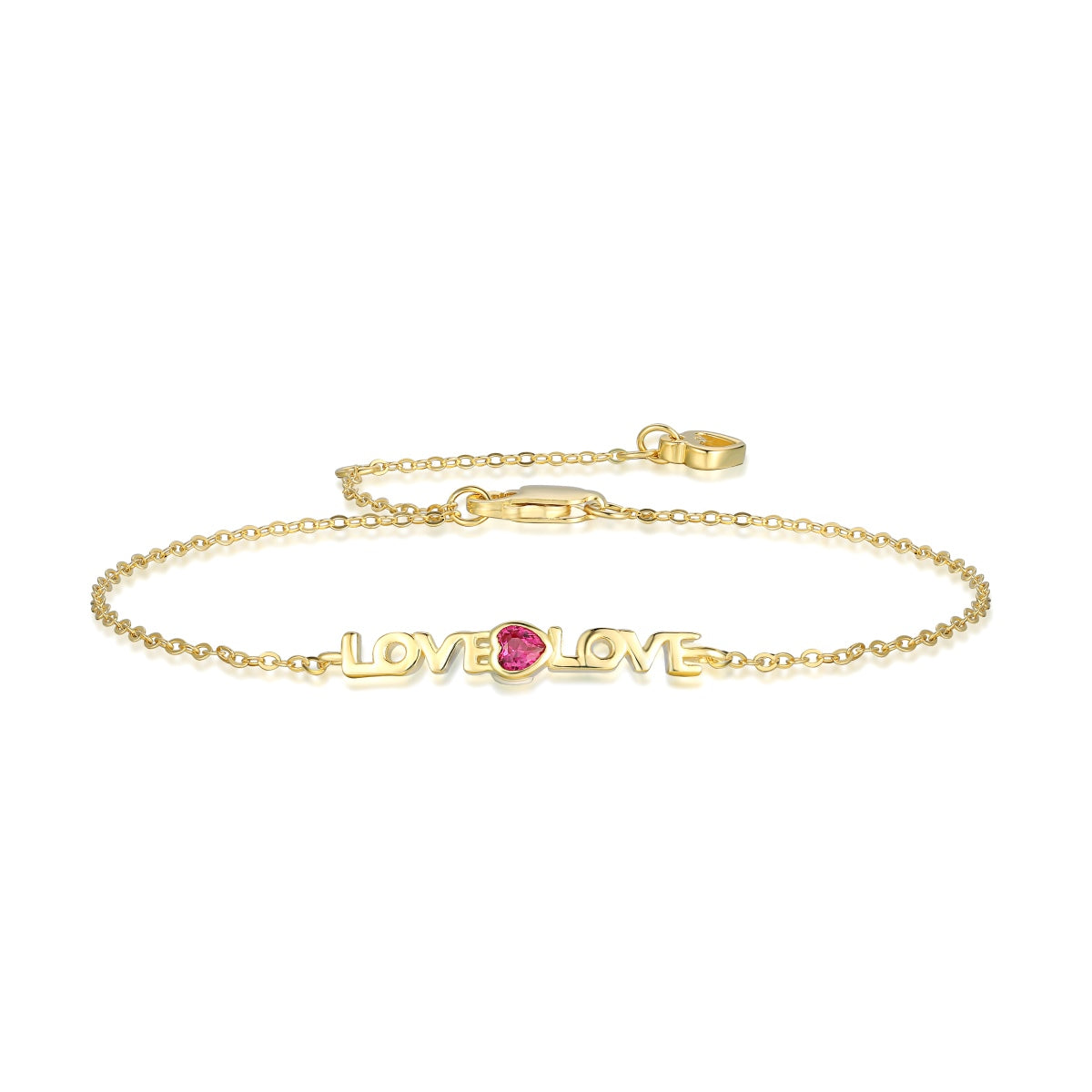Angela Jewelry]Romantic Heart Shape Lover Bracelet