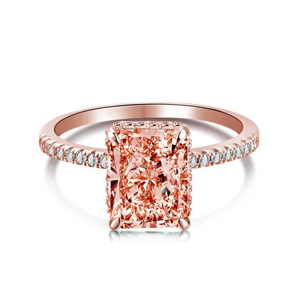 Angela Jewelry]4.0 Carat Luxurious Engagement Ring