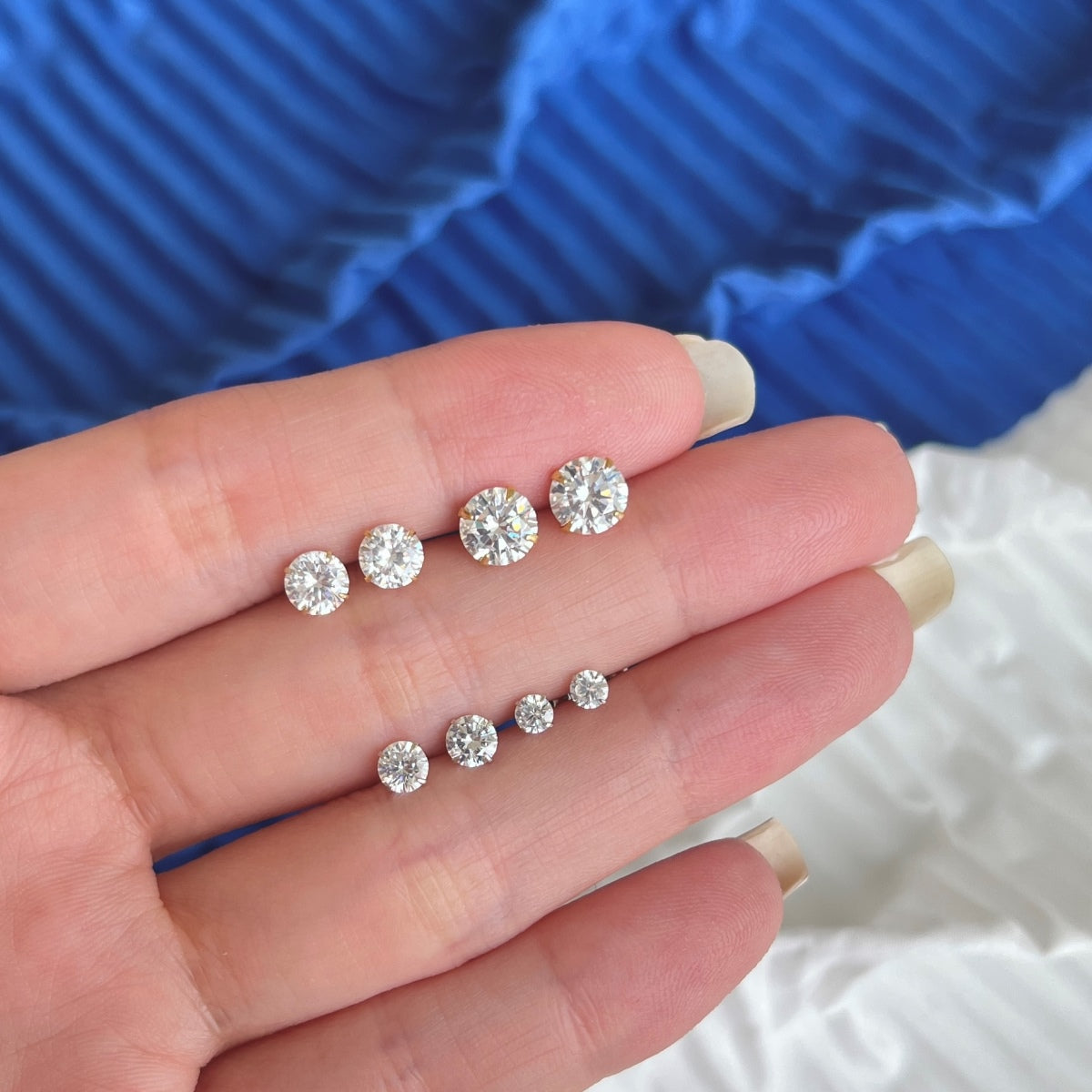Angela Jewelry]Unique U-Shaped Ear Bone Earrings