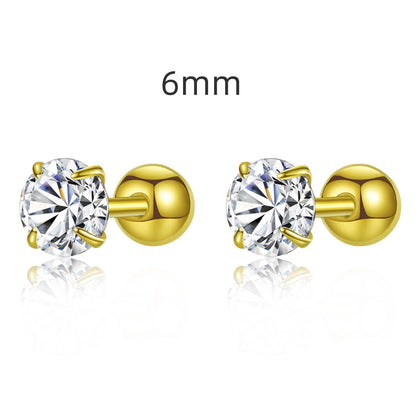 Angela Jewelry]Unique U-Shaped Ear Bone Earrings