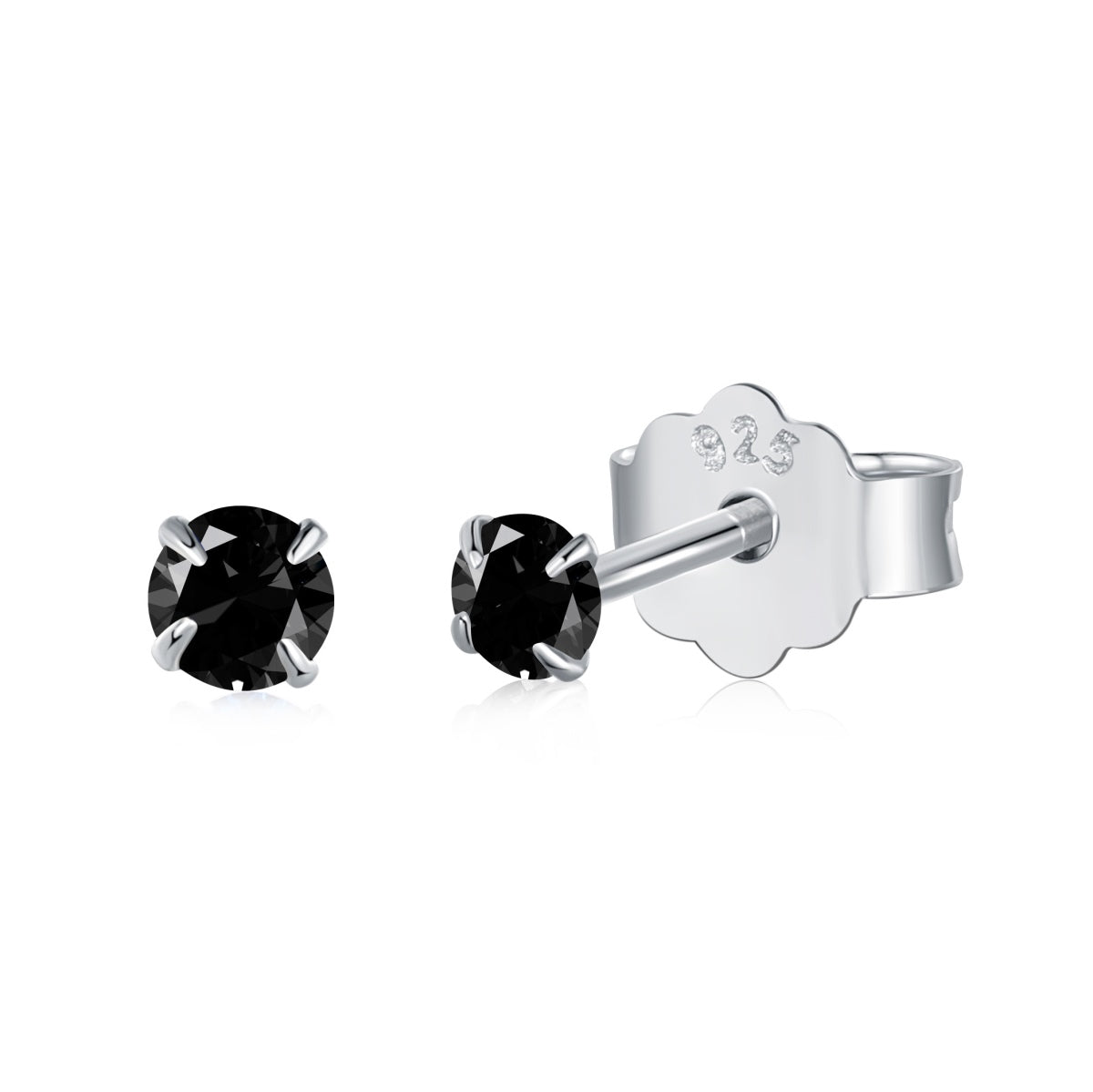 Angela Jewelry]Delicate Solitaire Earrings