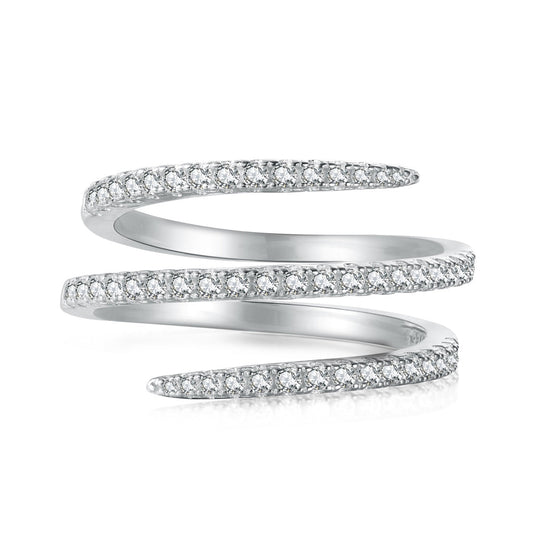 Angela Jewelry]Unique Vibrant Entangle Daily Ring