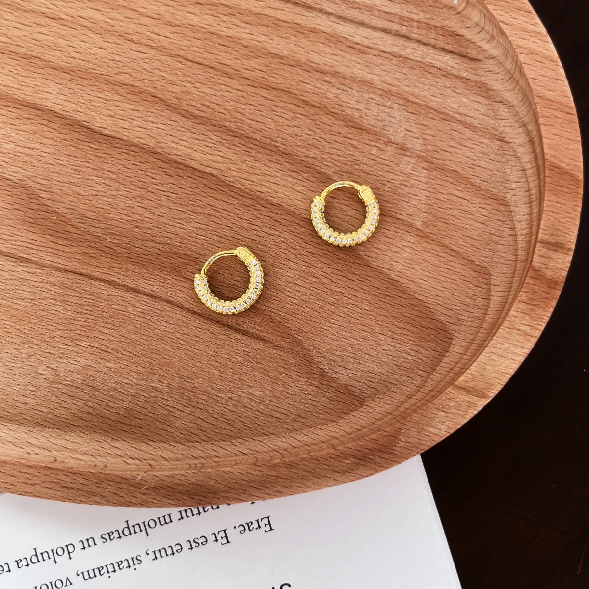 Angela Jewelry]Delicate Versatile Daily Earrings