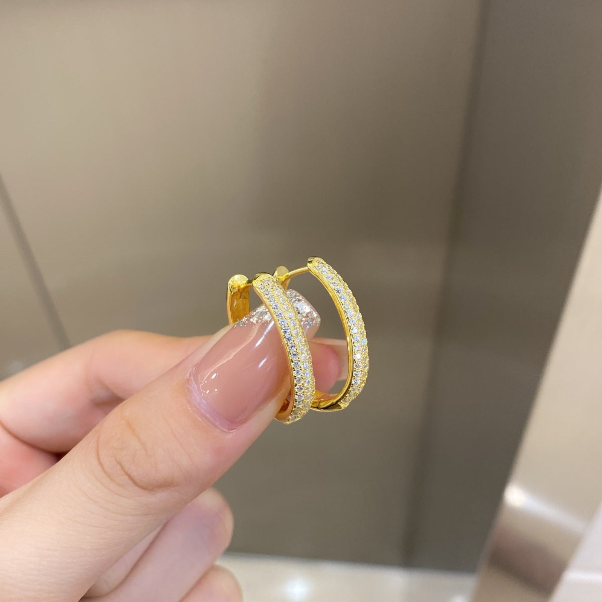 Angela Jewelry]Exquisite Versatile Daily Earrings