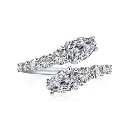 Angela Jewelry]Delicate Lively Snake Shape Daily Ring