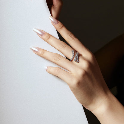 Angela Jewelry]Unique Vivid Snake Shape Daily Ring