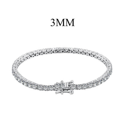Angela Jewelry]Radiant Colorful Round Cut Party Bracelet