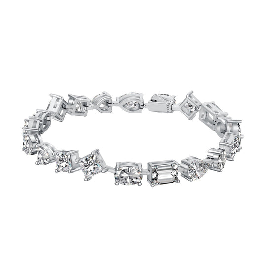 Angela Jewelry]Unique Exquisite Multi Cut Daily Bracelet