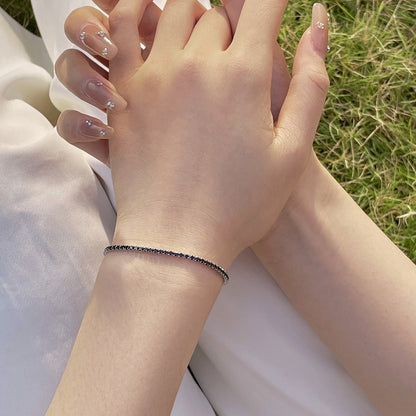 Angela Jewelry]Radiant Colorful Round Cut Party Bracelet