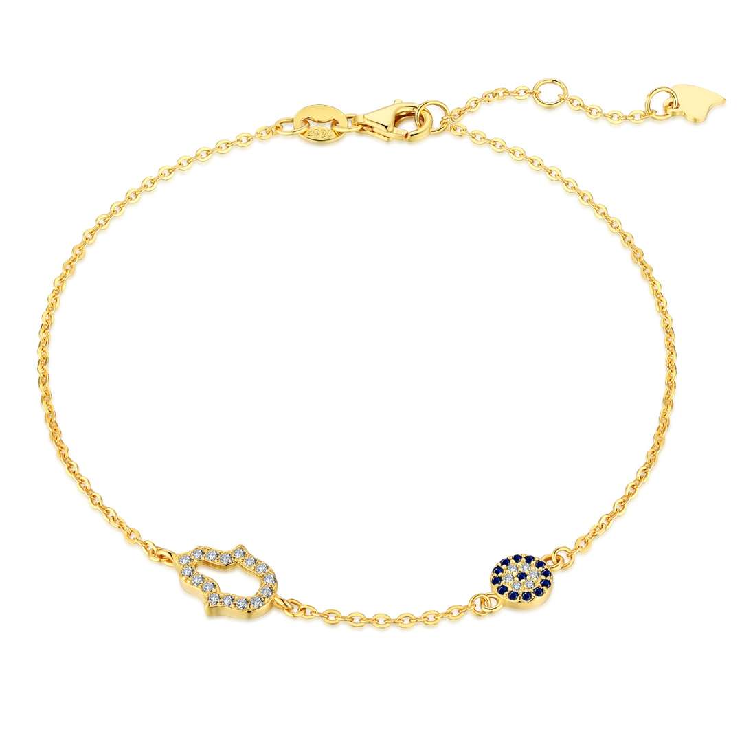 Angela Jewelry]Gost Shape & Round Shape Necklace
