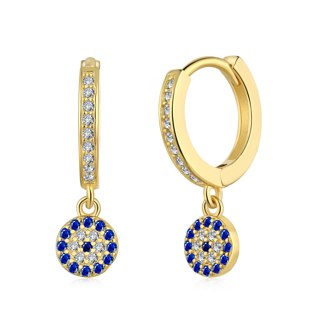 Angela Jewelry]Unique Devil Eye Earrings