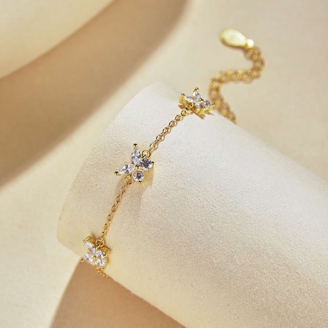 Angela Jewelry]Radiant Butterfly Shape Necklace