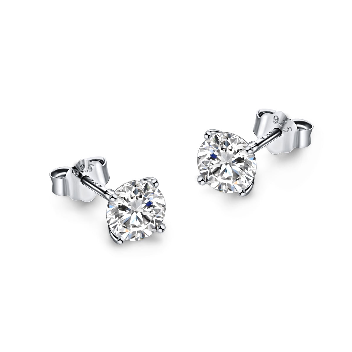 Angela Jewelry]Unique Round Shape Earrings