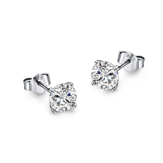 Angela Jewelry]Unique Round Shape Earrings