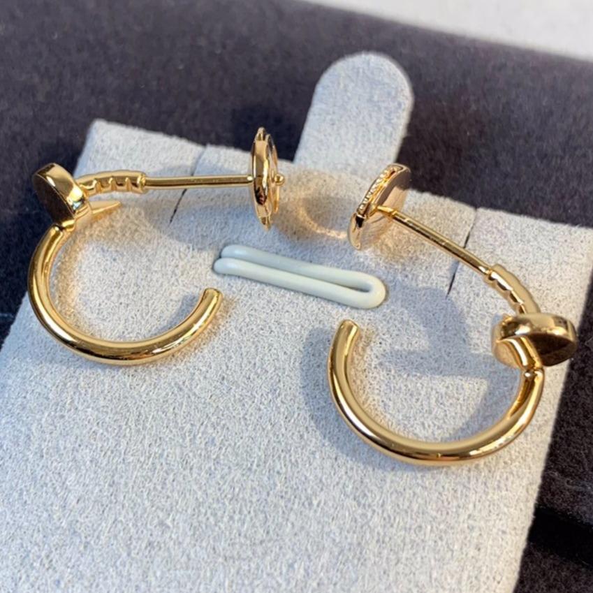 [Angela Jewellery]JUSTE EARRINGS PINK GOLD