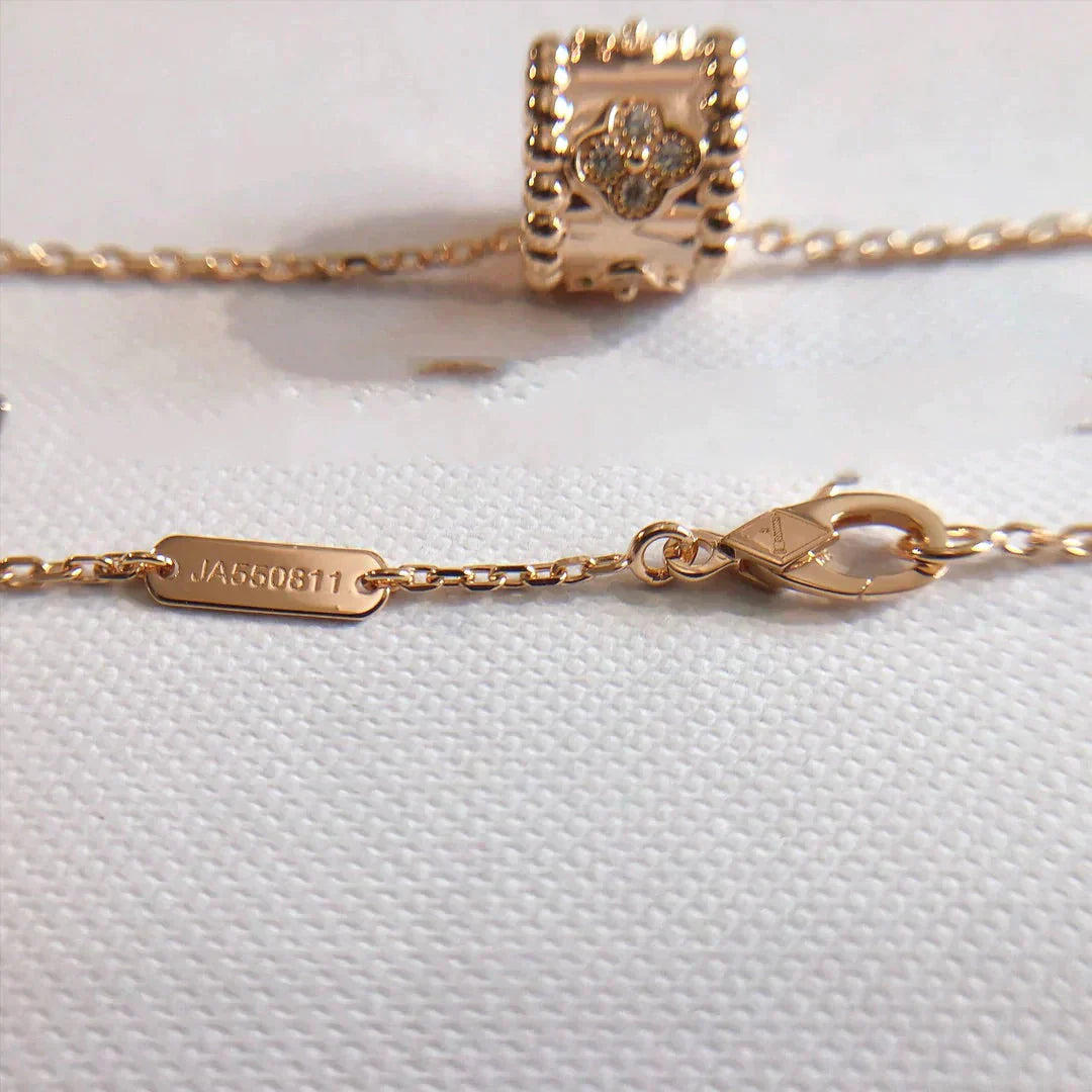 [Angela Jewellery]PERLEE PEDANT NECKLACE GOLD / ROSE GOLD