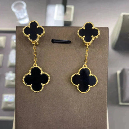 [Angela Jewellery]CLOVER 2 MOTIFS  EARRINGS (MULTIPLE CHOICESC