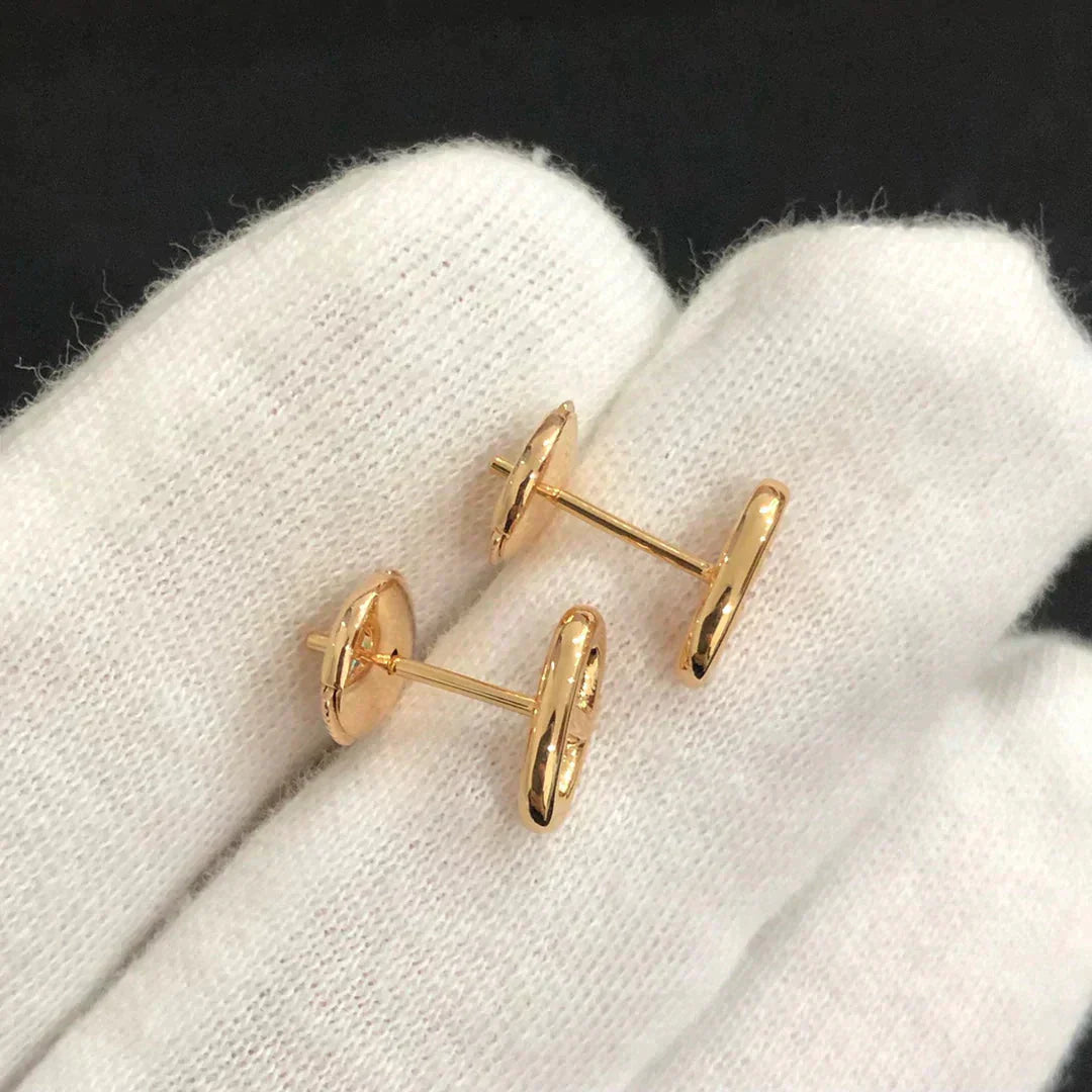[Angela Jewellery]CHAINE SMALL EARRINGS GOLD AND SILVER