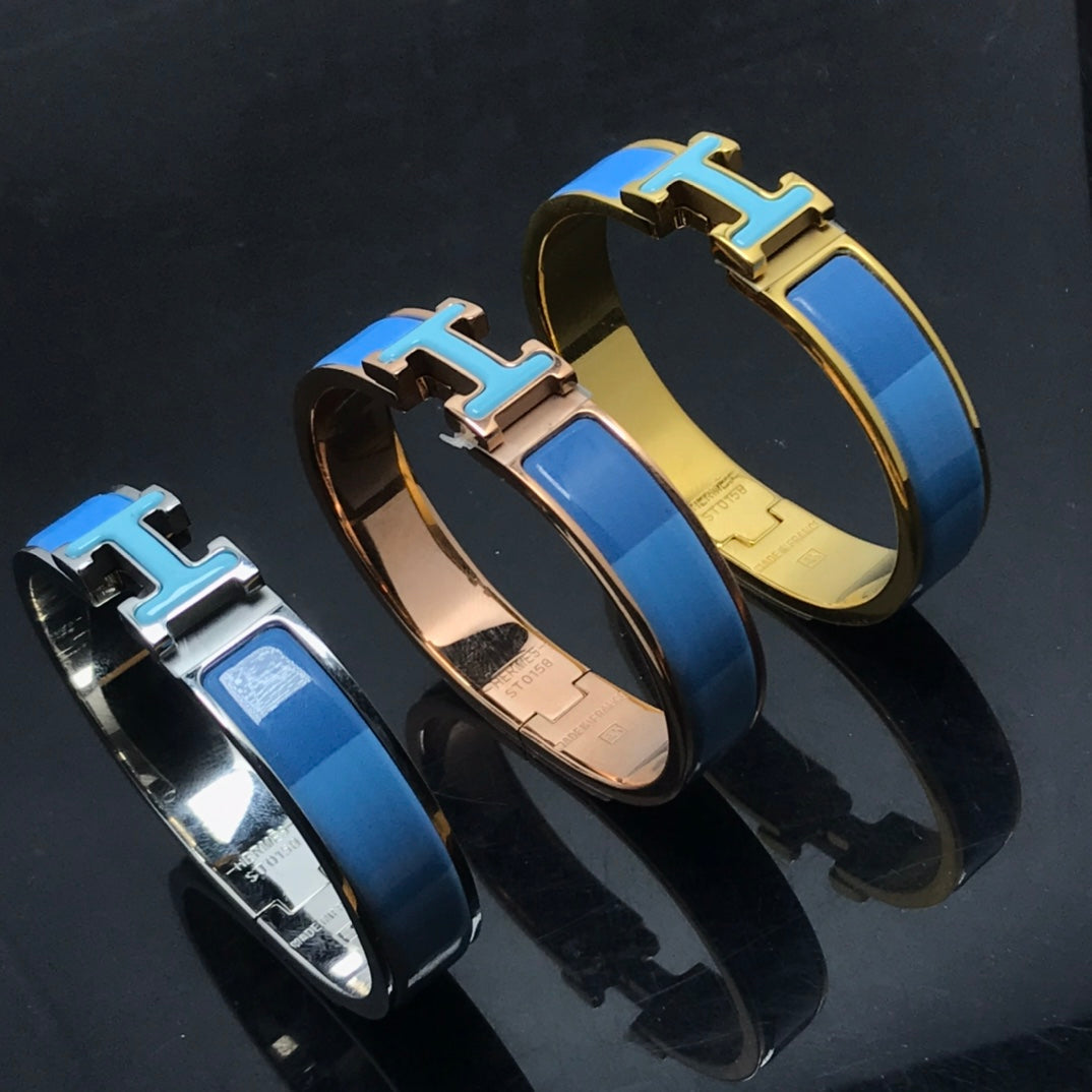 [Angela Jewellery]H BRACELET BLUE RAINBOW CERAMIC