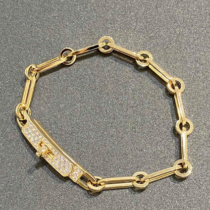 [Angela Jewellery]CHAINE BRACELET SMALL MODEL DIAMOND