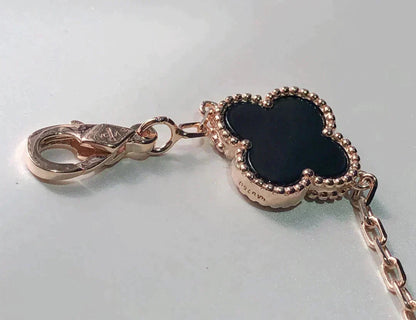 [Angela Jewellery]CLOVER 5 MOTIFS MULTICOLOR  BRACELET