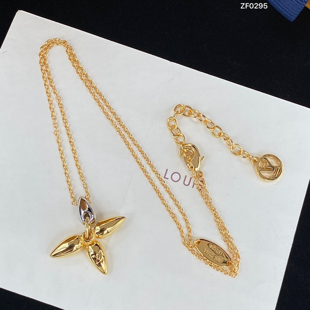 [Angela Jewellery]LOUISETTE PEDANT GOLD NECKLACE