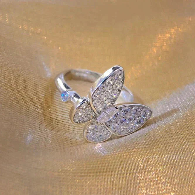 [Angela Jewellery]BUTTERFLY DIAMOND RING