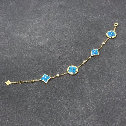 [Angela Jewellery]STAR AND SUN TURQUOISE 4 MOTIFS 3 DIAMONDS
