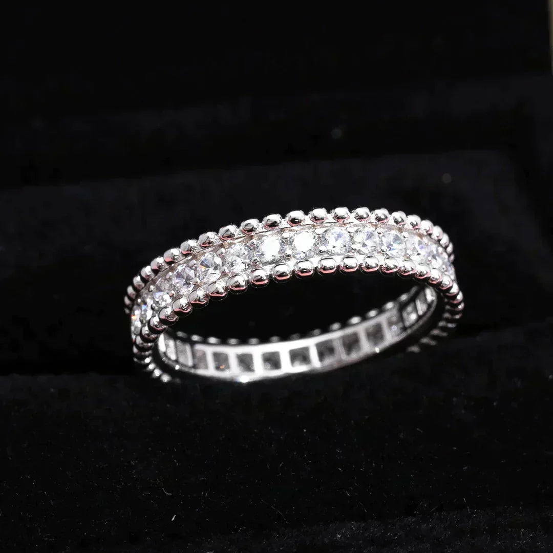 [Angela Jewellery]PERLEE DIAMOND SILVER RING