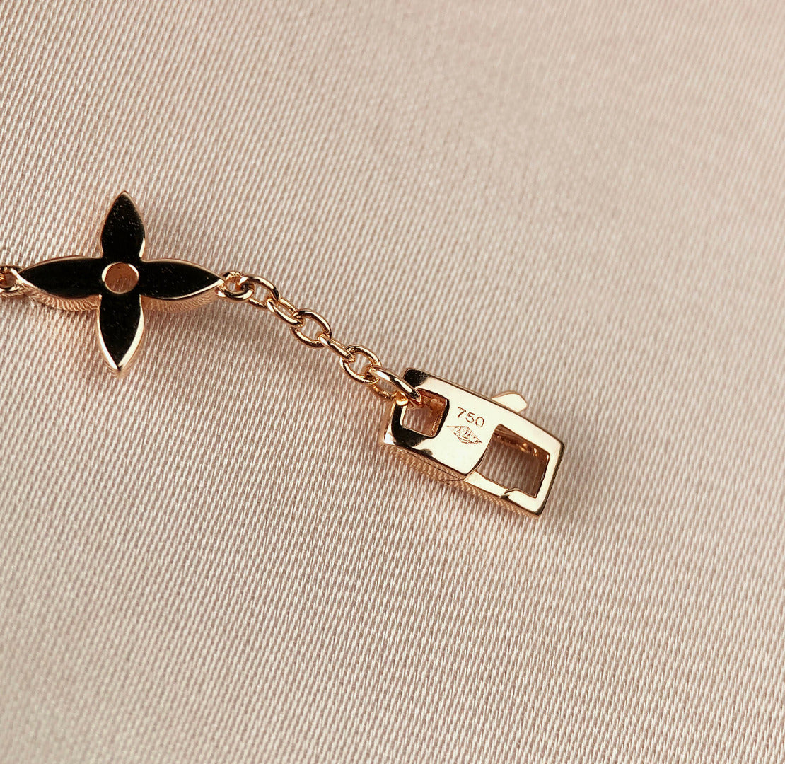 [Angela Jewellery]STAR AND SUN 7 MOTIFS GOLD BRACELET