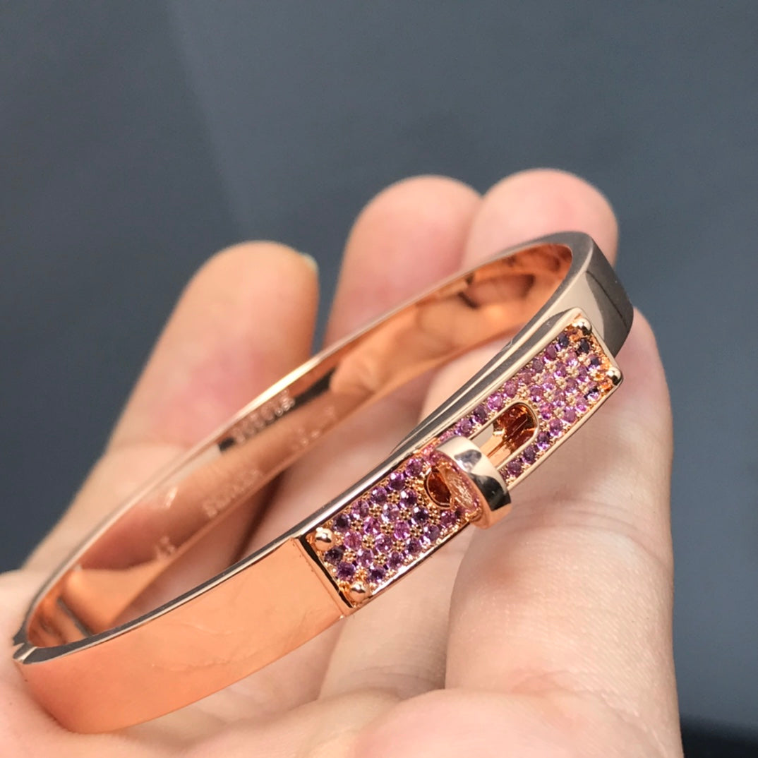 [Angela Jewellery]KELLY BRACELET PINK DIAMOND
