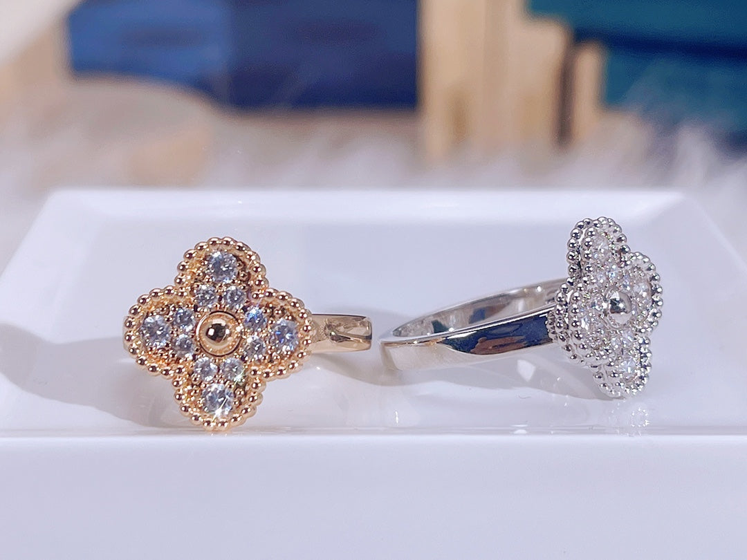 [Angela Jewellery]CLOVER DIAMOND RING