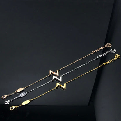 [Angela Jewellery]VOLT LV LOGO BRACELET