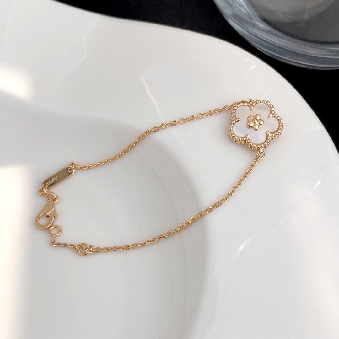 [Angela Jewellery]LUCKY SPRING ROSE GOLD MOP BRACELET