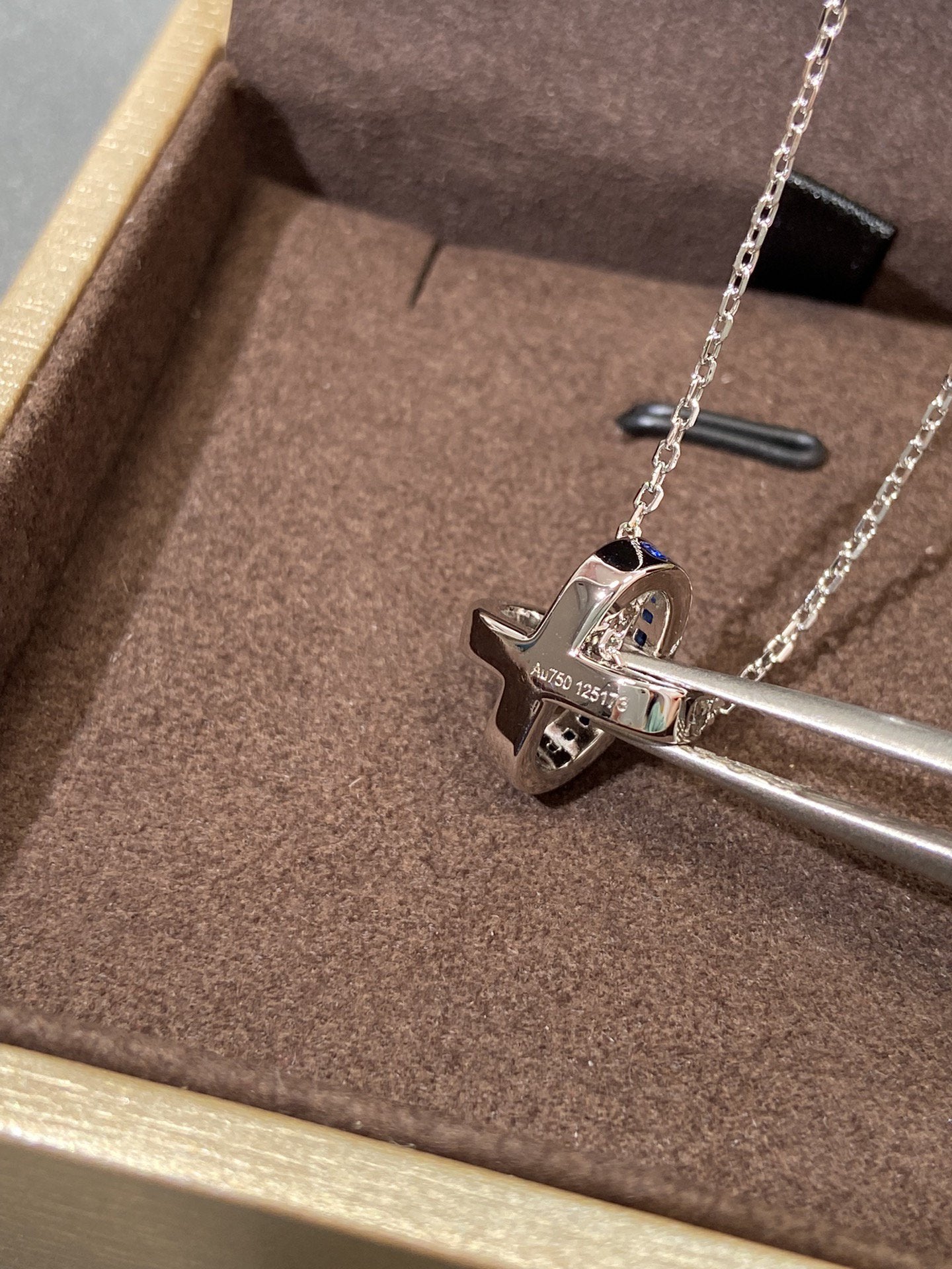 [Angela Jewellery]LIENS DIAMOND SILVER NECKLACE