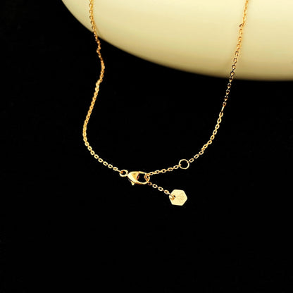 [Angela Jewellery]BEE MINI PEDANT DIAMOND NECKLACE
