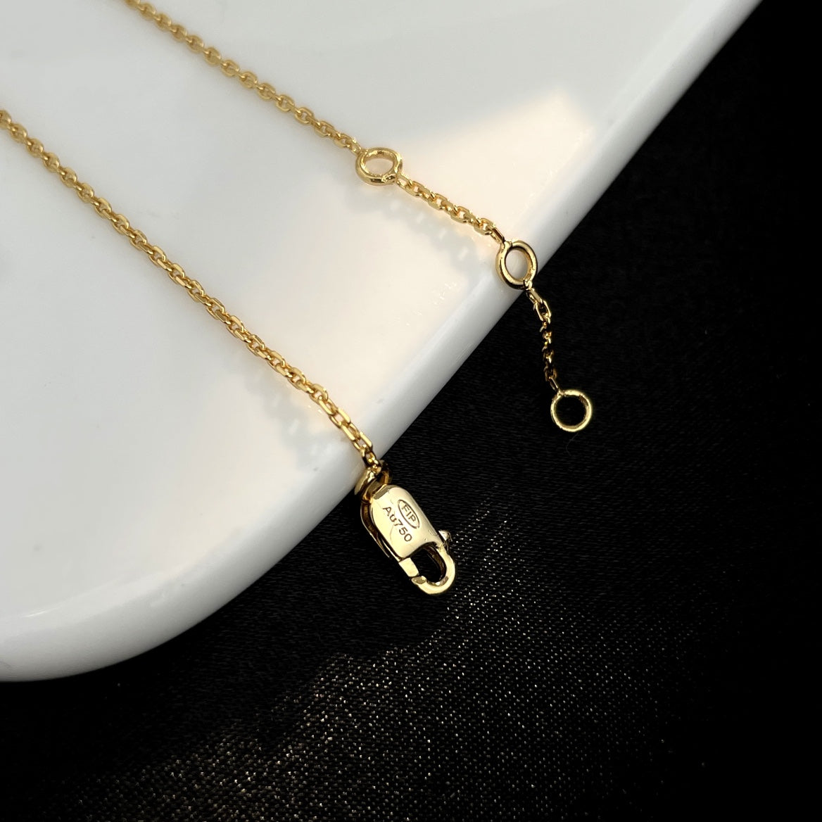 [Angela Jewellery]FORCE 10 FULL DIAMOND BUCKLE CHAIN LINK MINI MODEL