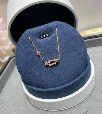[Angela Jewellery]FORCE 10 DIAMOND CHAIN LINK PINK GOLD BRACELET