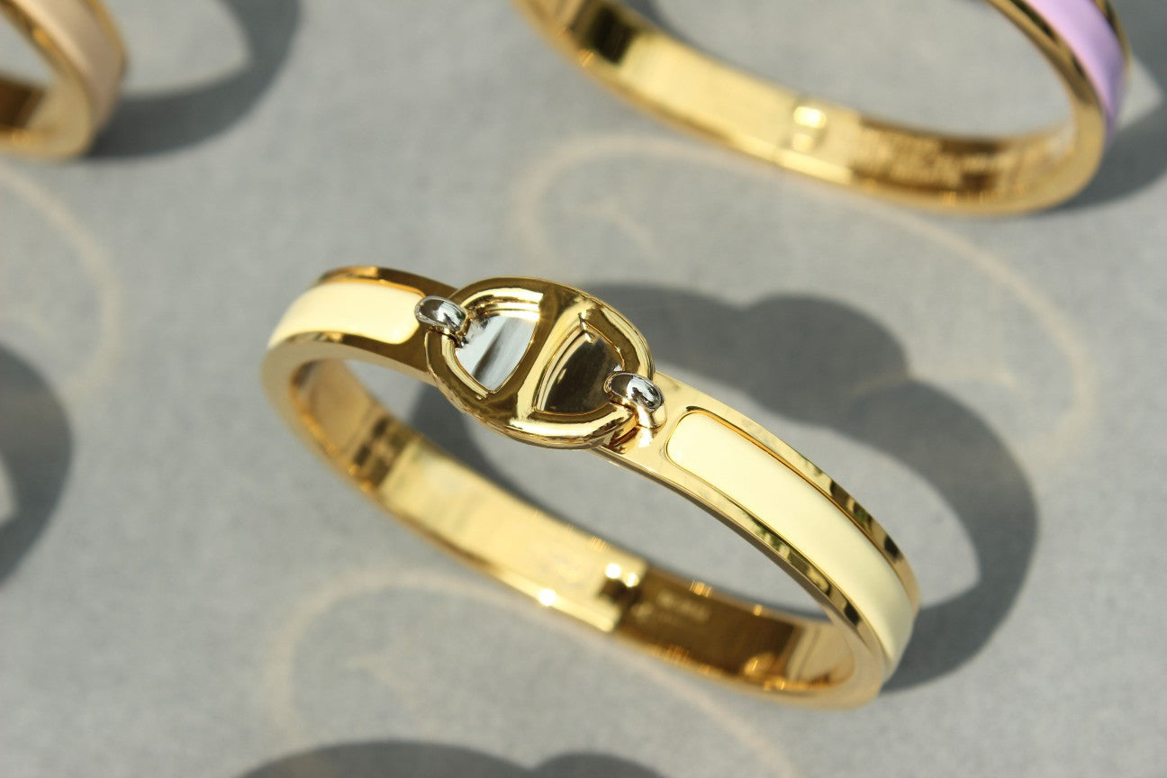 [Angela Jewellery]CLIC CHAINE GOLD BRACELET