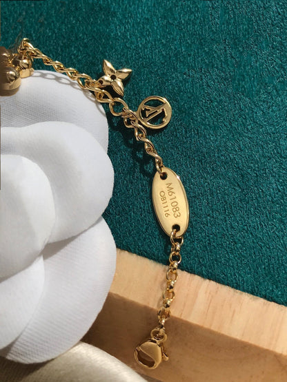 [Angela Jewellery]BLOOMING PINK GOLD MOP BRACELET