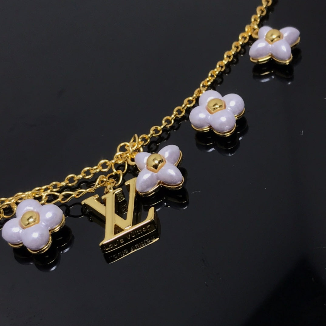 [Angela Jewellery]LOGO 6 MOTIF STAR AND SUN GOLD BRACELET